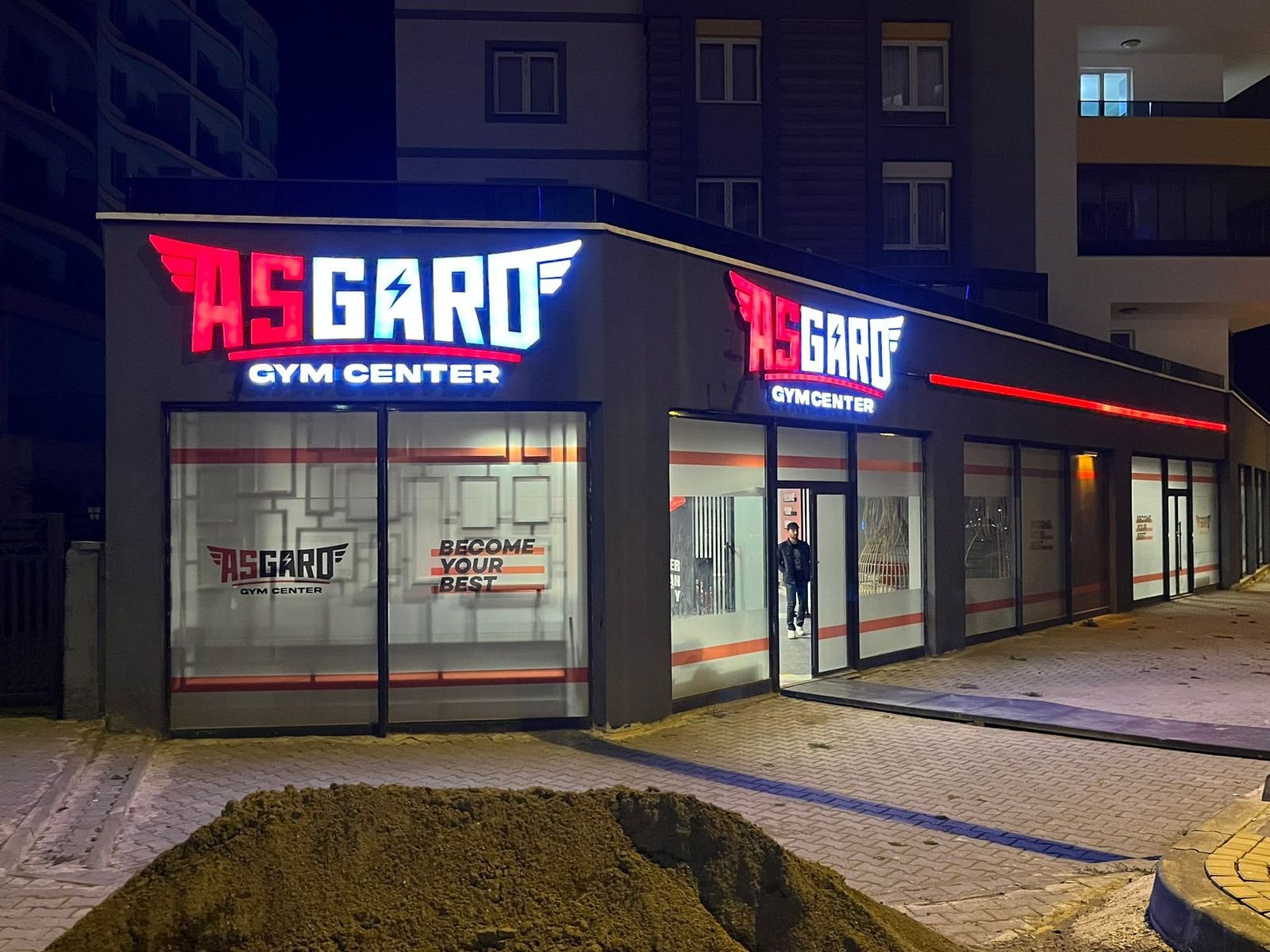 Işıklı kutu harf tabela